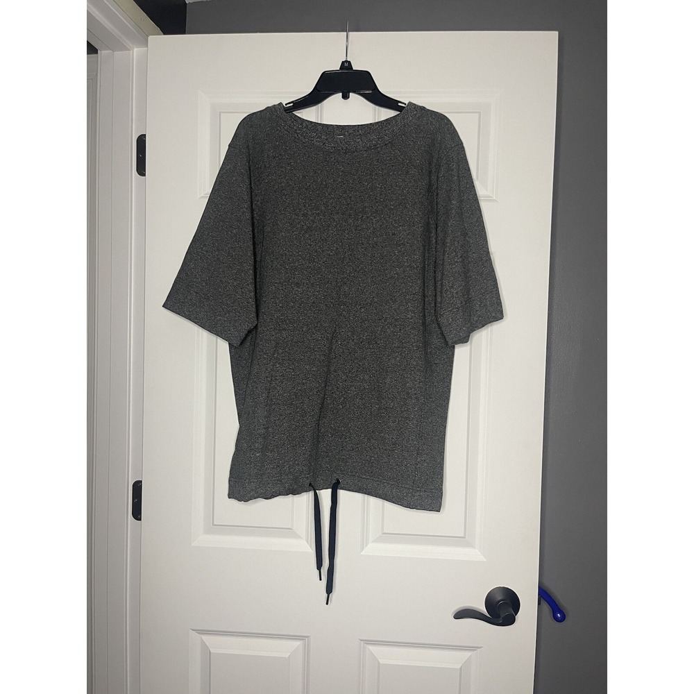 Lululemon Split Short Sleeve Pullover Sweatshirt … - image 1